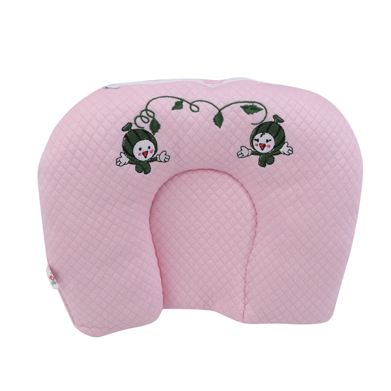Head Protection Cushion Pillow Newborn Baby Kids Pillows Animal Printed Cotton Kids Pillow Sleep Positioner