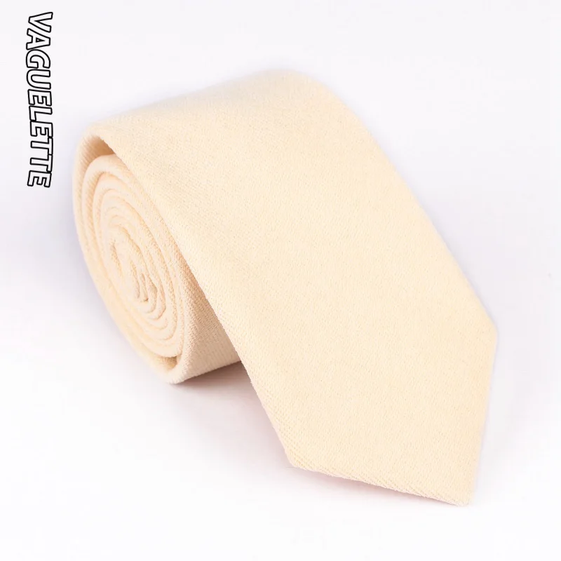 409-K VAGUELETTE однотонные черные/красные/зеленые/розовые мужские галстуки для мужчин хлопок ручной работы узкий галстук 6,5 см мужские галстуки - Цвет: 409-K