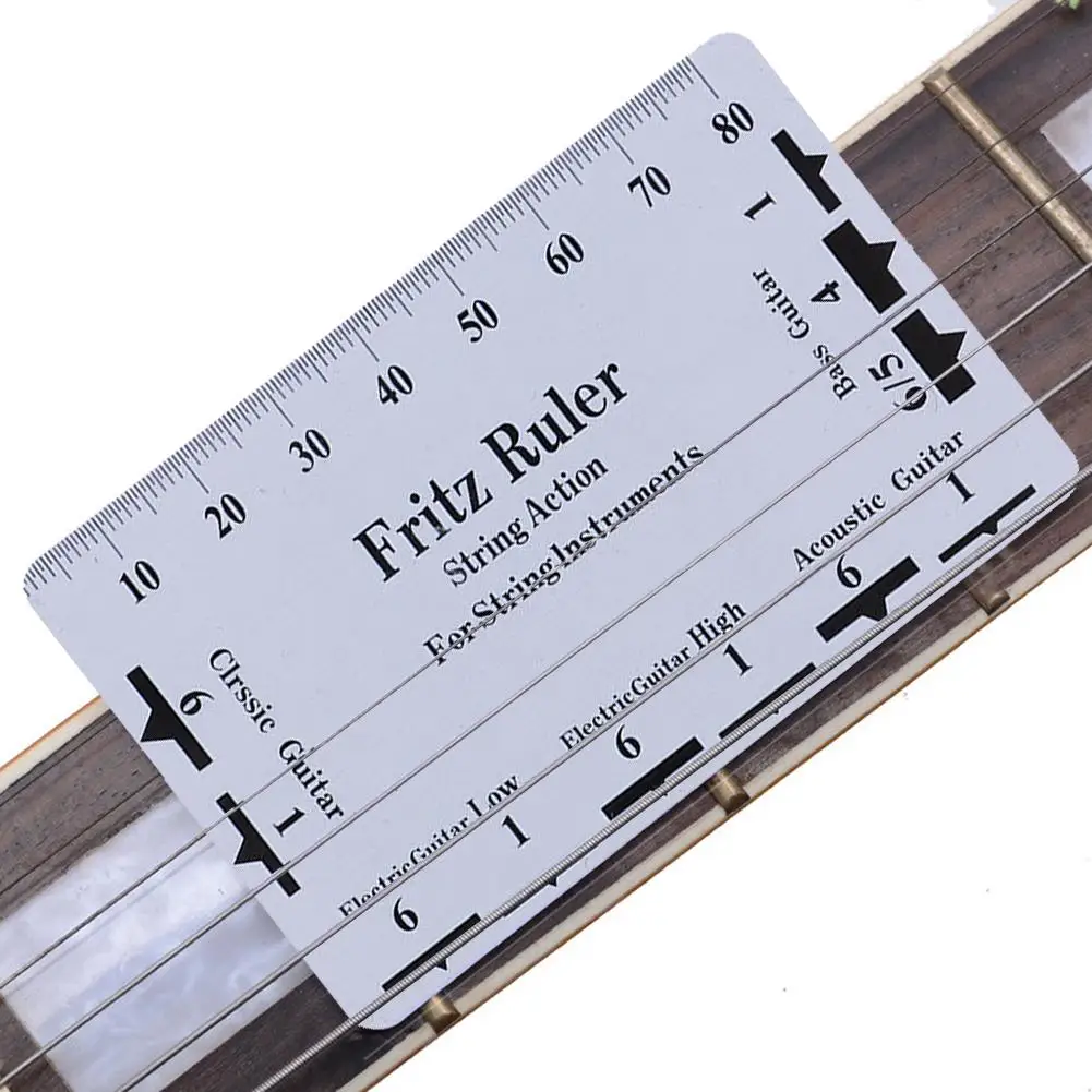 String Action Ruler String Height Data Caliper String Pitch Ruler