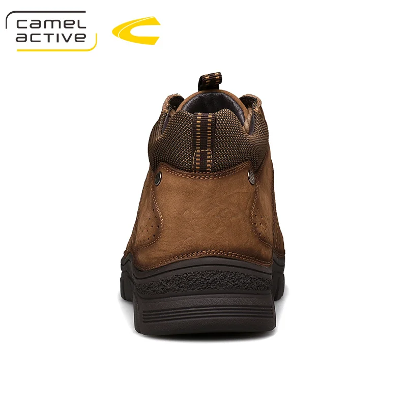 Camel Active плюс размер 44, натуральная кожа, мужская обувь, мужская обувь с мехом; мужские зимние ботинки; теплые зимние водонепроницаемые сапоги