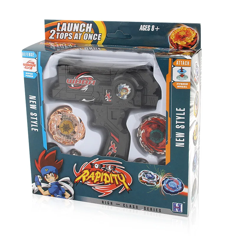 Beyblade Burst Toys Set With Dual Launchers,Beyblade Metal Fusion Spinning Top Toys For Competition (10)