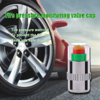 

4X Car-styling Car Tire Pressure monitoring valve cap Wheel Air Cover Tight Rims For Opel Astra H J G Insignia Mokka Corsa D
