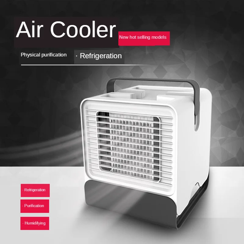 

Air Cooler Anion Air Conditioner Fan Cooler Desktop Small Air Conditioner USB Mini Fan Air Conditioner Fan Cooler air