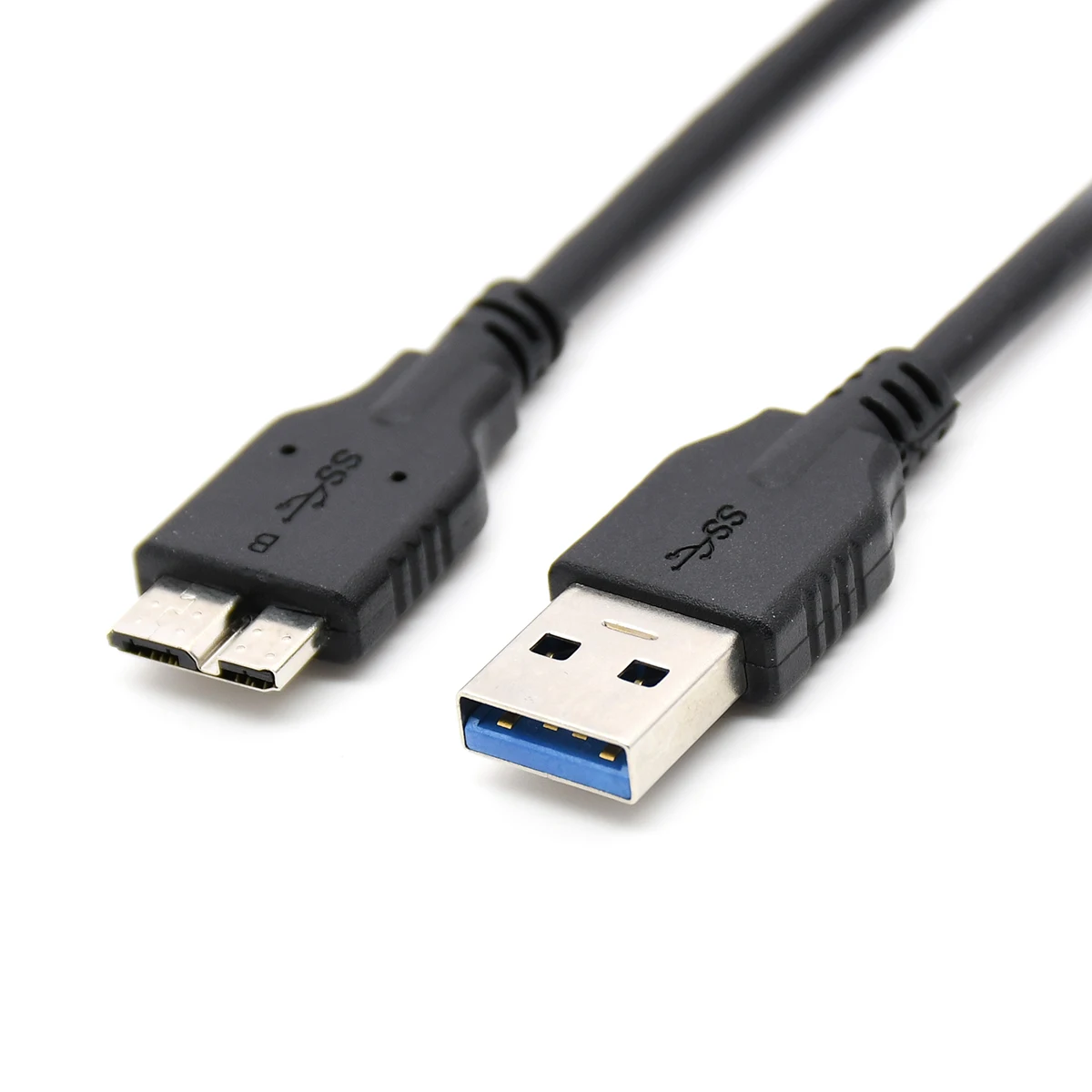 

3Ft 1m USB3.0 Male to Micro B male Data Cable for Hardisk & Cellphone black color