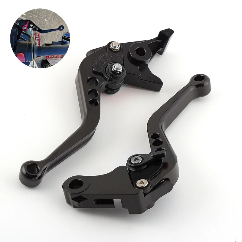 Motorcycle Adjustable Brake Clutch Levers CNC For Honda Shadow 400 600