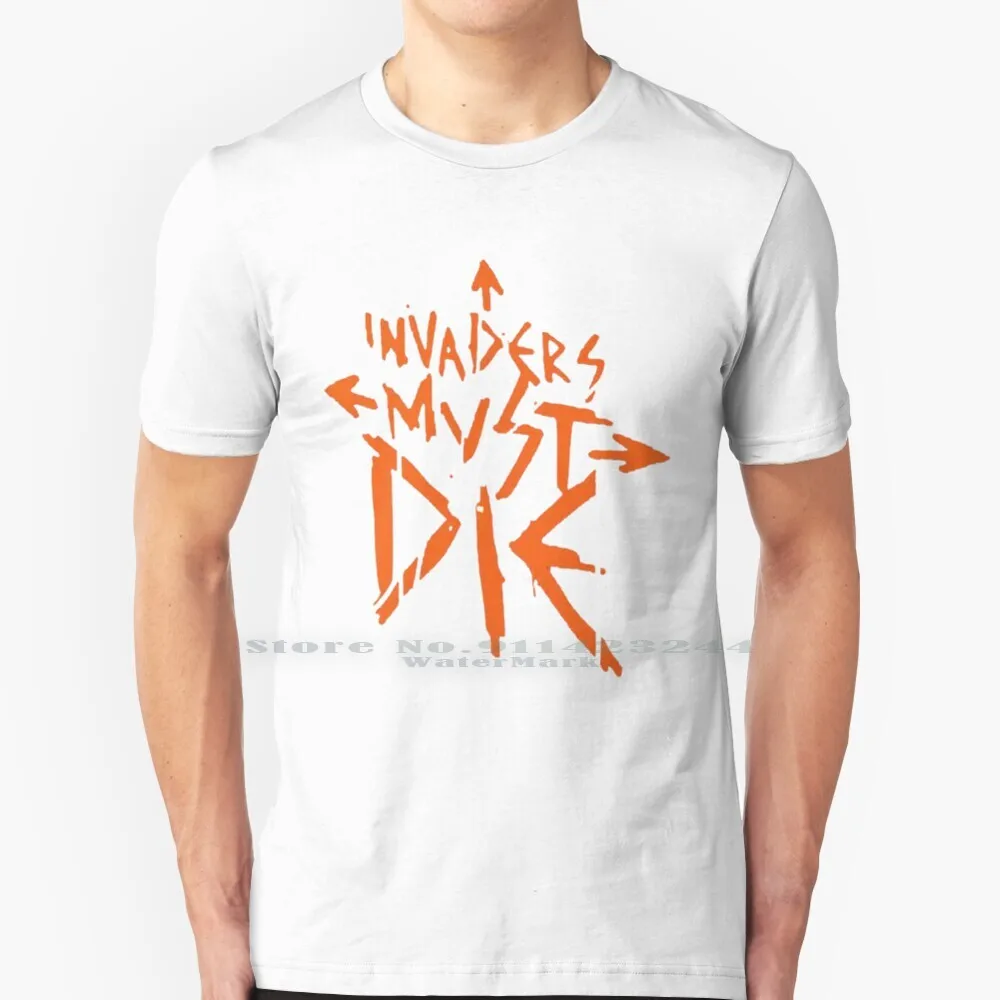 Invaders Must Die T Shirt Cotton 6XL The Prodigy Music Dance