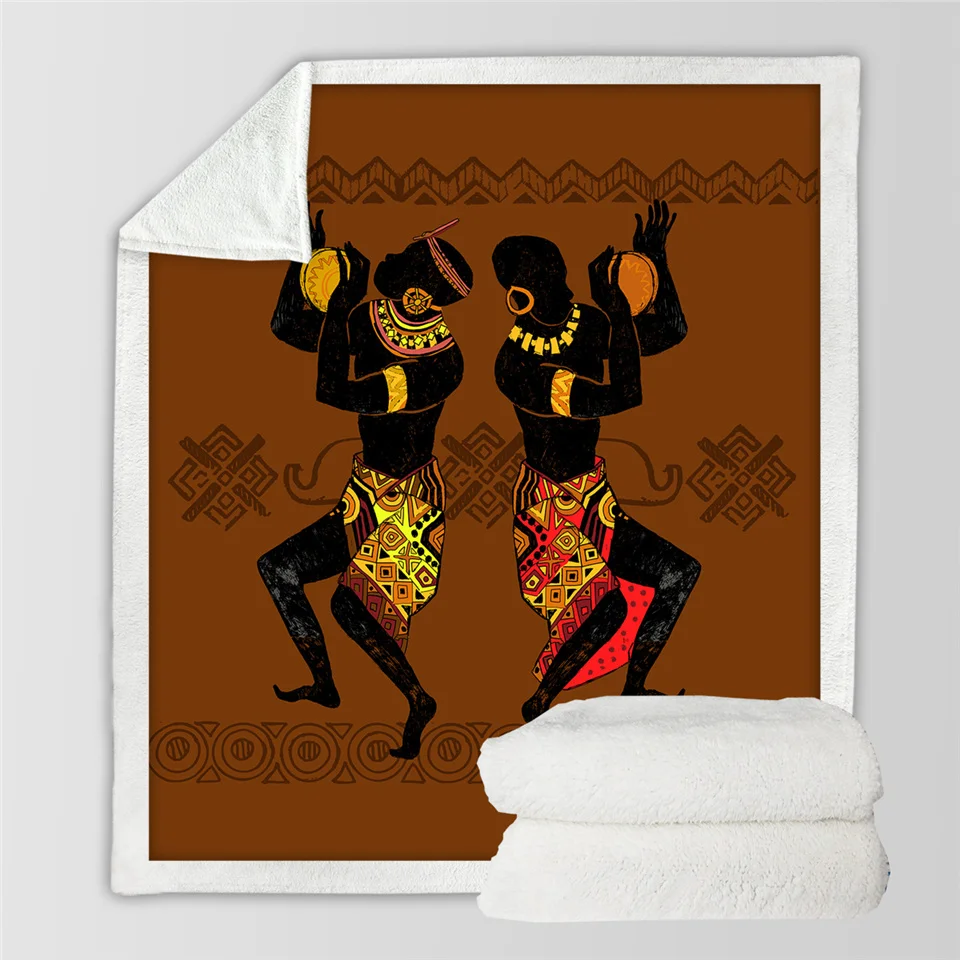 Постельные принадлежности Outlet Флисовое одеяло Древняя египетская культура пледы одеяло Африканское мягкое одеяло s для кровати персонажи льняное одеяло - Цвет: 008