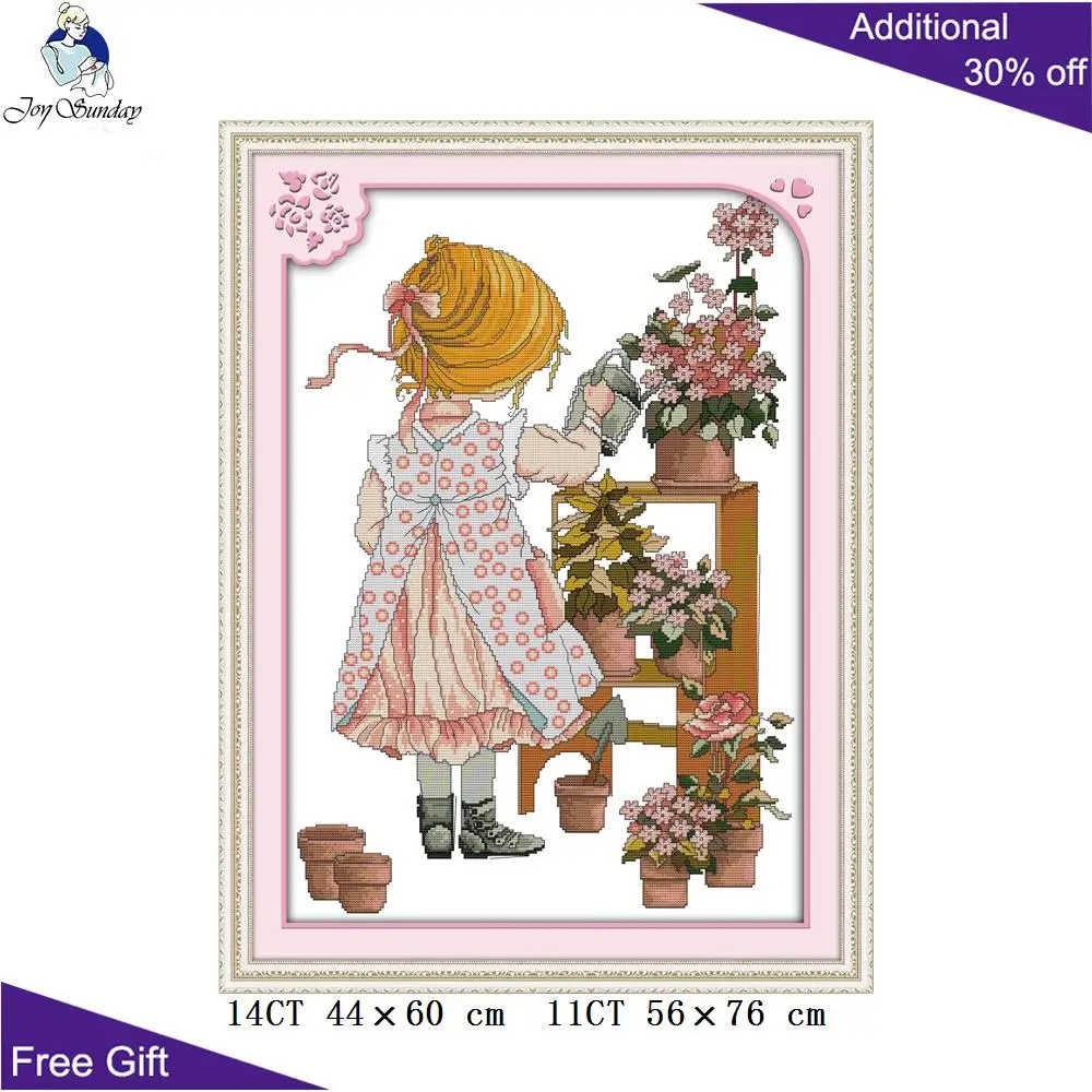 Joy Sunday/домашний декор для детей R408R409R481R486R487 цветочный полив девочек и мальчиков на