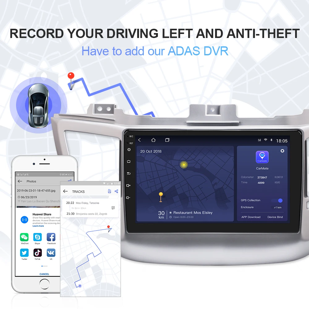  Isudar H53 4G Android 1 Din Auto Radio Für Hyundai/Tucson 3 2015-2018 Auto Multimedia 8 Core RAM 4G
