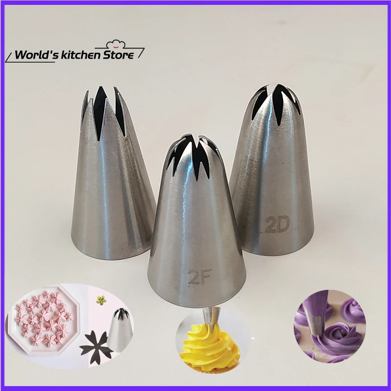 Кондитерские насадки для украшения торта розы 1 м + 2D 2F|tips cupcakes|baking nozzlesbaking decoration |