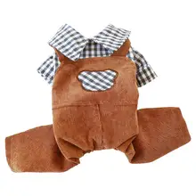 

Pet Dog Clothes Soft Warm Autumn Winter Dogs Jumpsuits Clothing for Small Dogs Puppy Cats Chihuahua Yorkshire Puppy Outfit