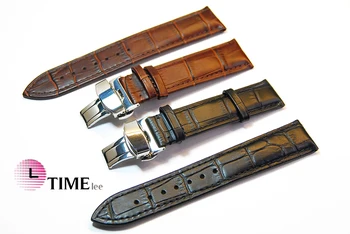 

watches bracelet Butterfly buckle watchbands genuine leather strap watch band 16mm 18mm19 20mm 22mm watch accessories