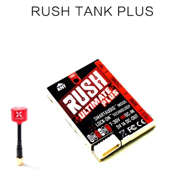 

Upgraded RUSH Tank Plus Ultimate VTX 5.8G 800mW 2-8S Smart Audio Video Transmitter MIC Foxeer Lollipop 3 for RC Drone FPV Racing