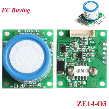 

ZE14-O3 Ozone O3 Gas Sensor Module ZE14O3 ZE14 O3 For Ozone Concentration Detection Disinfection Cabinet 0-100ppm 3.3V UART