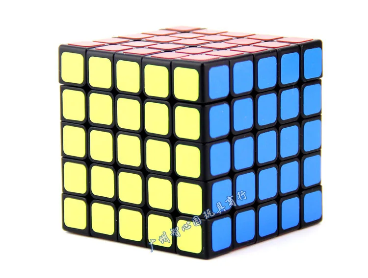Kathrine-стиль пять заказов Магический кубик Рубика скоростной и белый с рисунком снизу 64,5 только игра квадрат 5-заказ развивающая игрушка RUBIK'S C