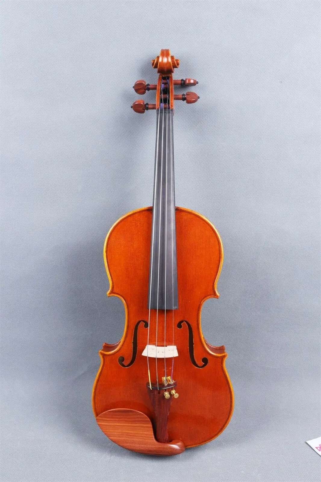 Мастер скрипки 4/4 тигровый клен ручной работы Stradivari Скрипка чехол Лук#414