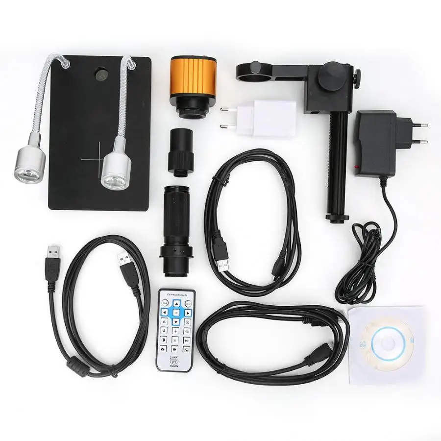 Высокое Разрешение HDMI микроскоп камера для тринокулярный микроскоп 100-240 В микроскопия цифровой