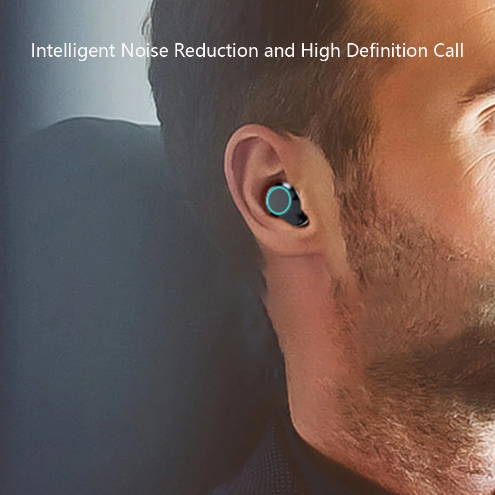 Bluetooth наушники мини наушники интеллектуальное шумоподавление Беспроводная гарнитура power Bank телефон кронштейн зарядная коробка