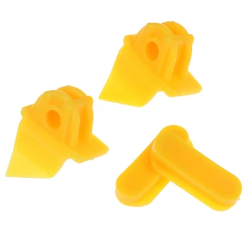 

1pc Yellow Tire Tyre Changer Nylon Handful Mount Head Duck Insert Rim Protector Kit