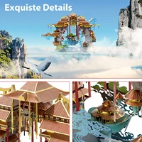 Microworld 3D Metal Puzzle Games The Eye of Sky Models Kits Assemble Jigsaw Colorful Toys Desktop Decoration Gift For Teen Adult 2