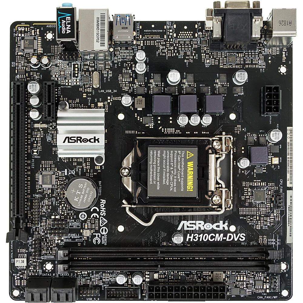 Материнская плата ASROCK H310CM-DVS