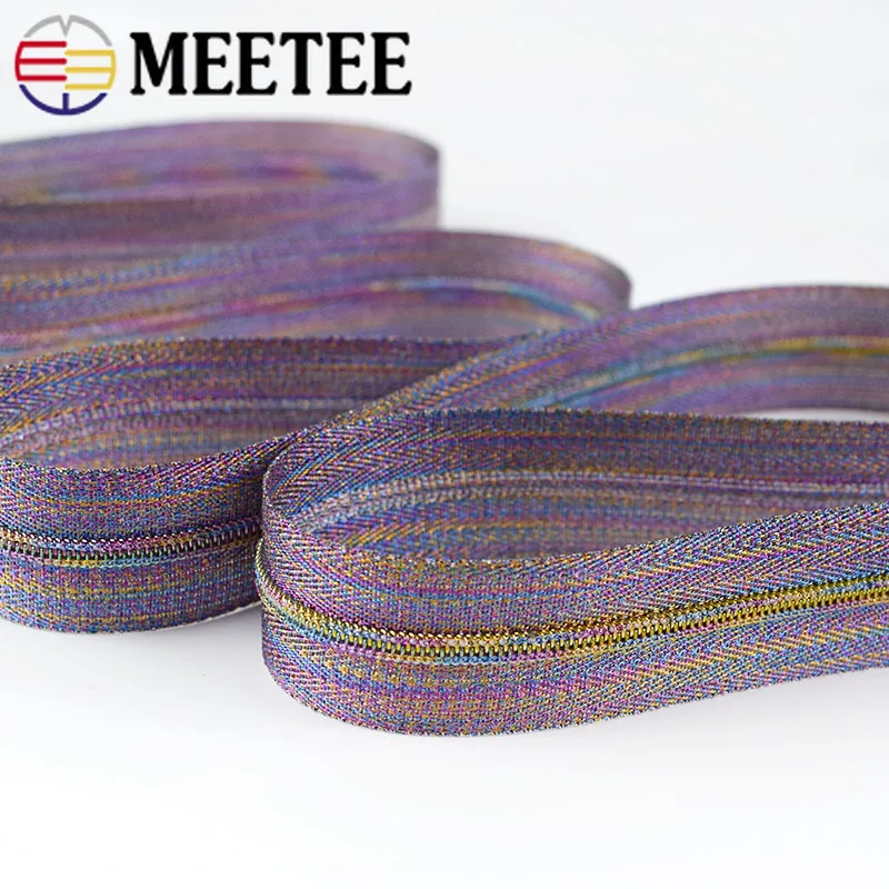 10/20 метров Meetee Цветной 3# непрерывные молнии застежки-молнии для шитья «сделай сам» на молнии спортивное пальто Костюмы мешок застежки-молнии для одежды аксессуары для шитья
