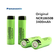 50 шт. NCR18650B 3,7 в 3400 мАч 18650 литиевая аккумуляторная батарея фонарик батареи для Panasonic NCR18650B
