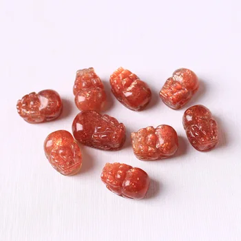 

1 piece of natural golden strawberry crystal gemstone pendant beads, ladies' fine jewelry pendant, used for DIY jewelry making