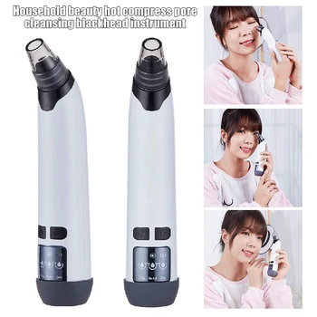 

Electric Blackhead Remover Face Pore Cleaner Acne Pimple Removal Vacuum Suction Facial Dermabrasion Machine LDO99