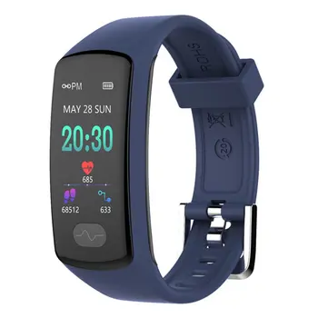 

E07 Smart Band 0.96inch IP67 Waterproof ECG + PPG Heart Rate Blood Pressure Monitor Pedometer Smart Bracelet for Android IOS