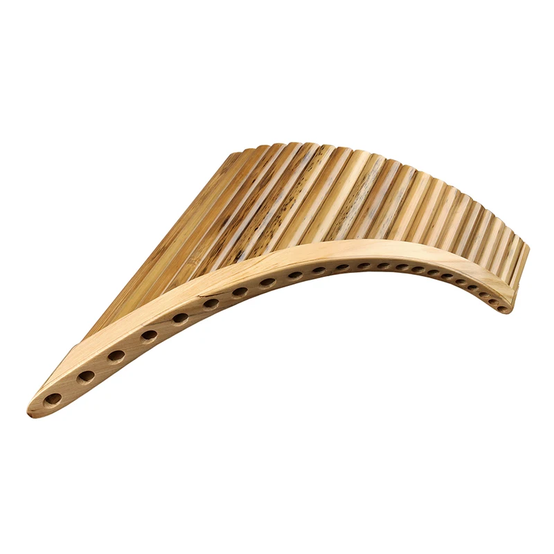22 Pipes Pan Flute C Key пятнистые бамбуковые музыкальные инструменты инструмент для