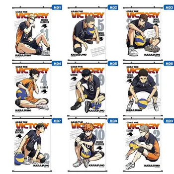 

Haikyuu Shoyo Tooru Koushi Wakatoshi Ryunosuke Anime Manga Wall Poster Scroll Home Decor Cosplay Decorative