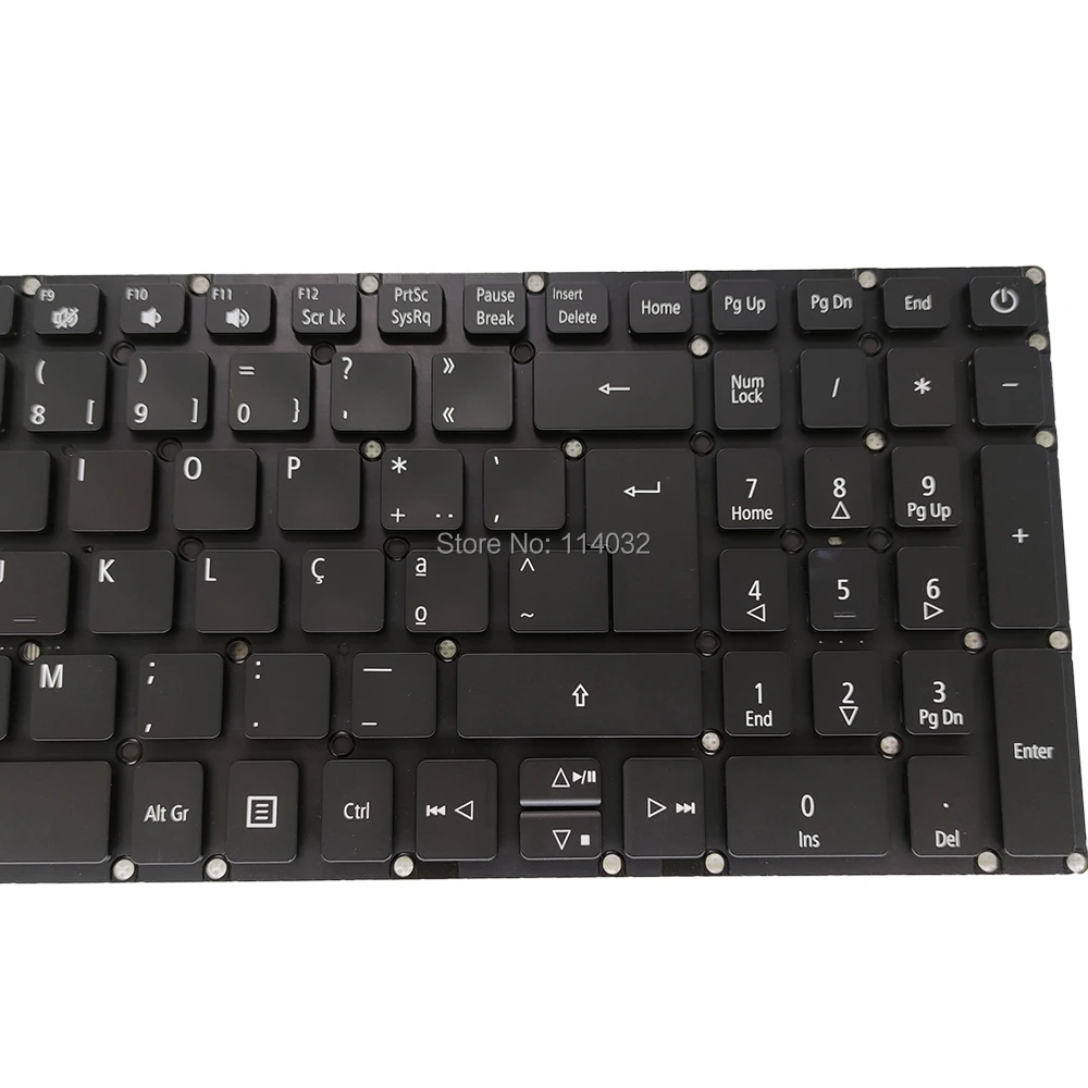 Acer Aspire Ʈ Ű,  PT-BR, , Ż, ξ, 7 A715-71, 72 A717-71, A715-71G teclado, LV5P-A80BWL, A80B