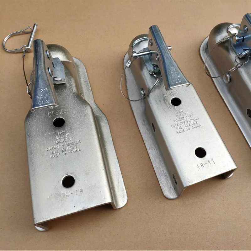 CVP Trailer coupling 2 x 3 Ball Hitch Back Trailer Coupler straight Tongue 3 5000 Lbs trailer parts
