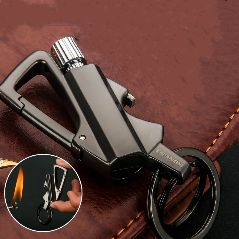 Перманентный спичка мгновенного огня кремневая Зажигалка бензиновая