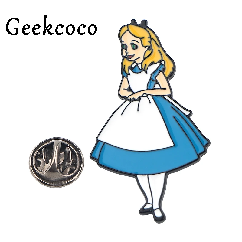 Мультфильм kawaii рубашка твердая эмаль броши Металлические Булавки para ropa для детской обуви одежда рюкзак diy ремесло украшение J0797
