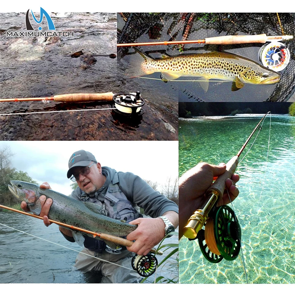 Maximumcatch Skyhigh Gold 9FT 5/6/8WT IM12 японская карбоновая удочка для ловли нахлыстом 4 шт. наполовину хорошо быстро действующая удочка