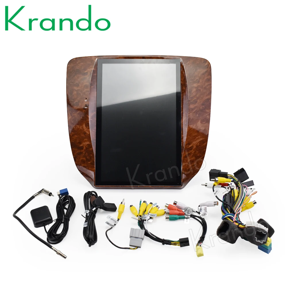 Вертикальная Автомагнитола Krando автомагнитола в стиле Теслы Android 8 1 4 + 32 ГБ 12 дюйма