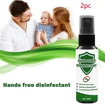 

Alcohol-Free No washing Hand Quick-drying Sanitizer Bacteriostatic Portable Travel Mini Disinfectant Spray Cleaner