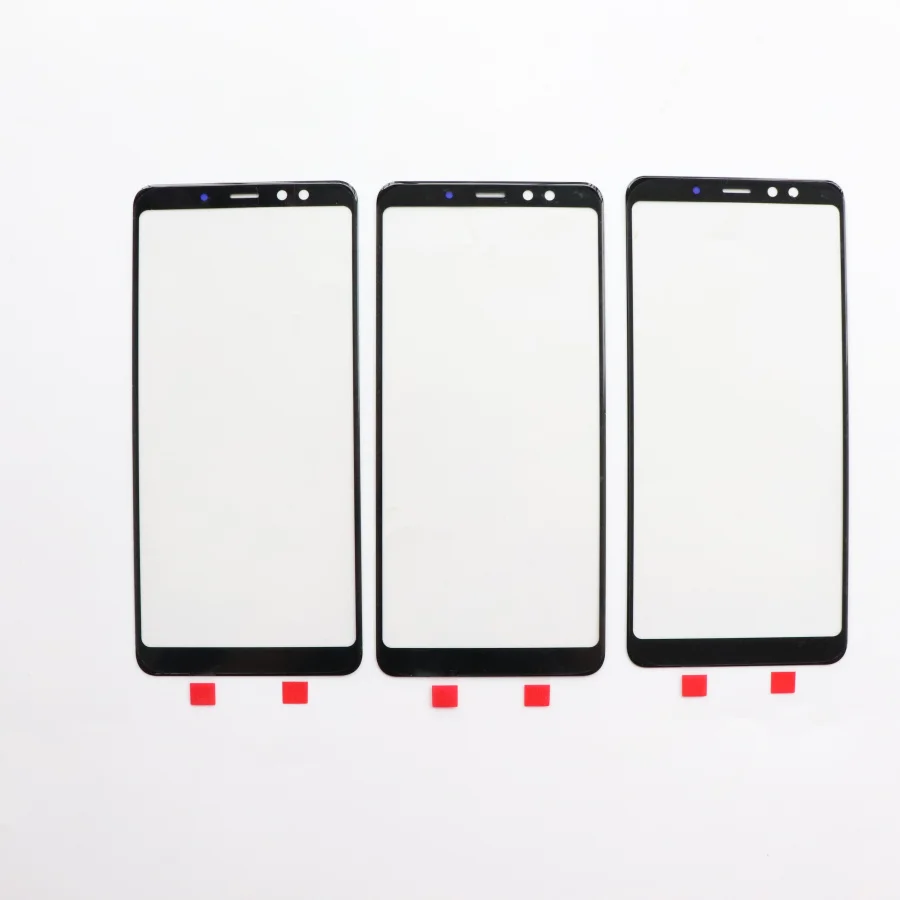 Сменное Переднее стекло для SAMSUNG Galaxy A8 A530 A530F A530DS A8 Plus A730 A730F A730DS Внешний стеклянный объектив