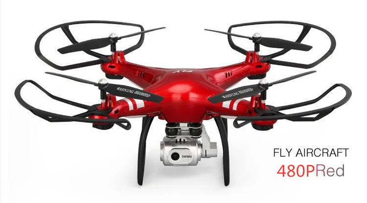 480P camera red XY4 новейший Радиоуправляемый Дрон Квадрокоптер с 1080P Wifi FPV камерой RC вертолет Профессиональный самолет с дистанционным управлением - Цвет: 480P camera red