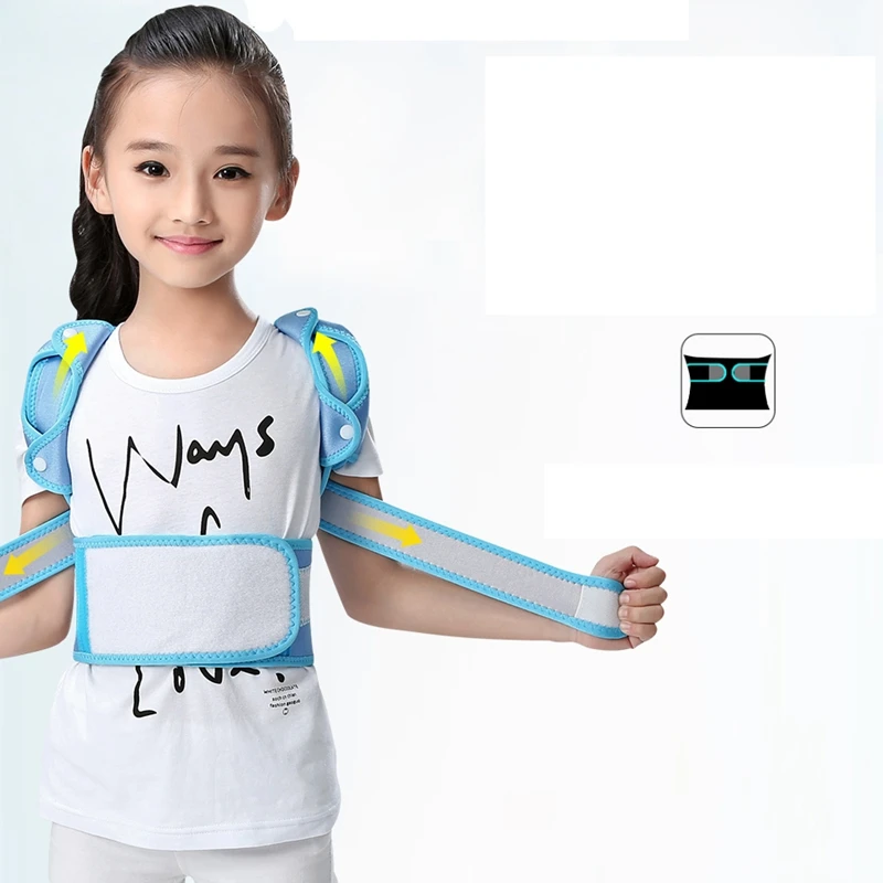 Топ!-дышащий прочный удобный корректор для детей, для здоровья, Регулируемый магнитный Корректор осанки, боли в спине, плечо, Suppo