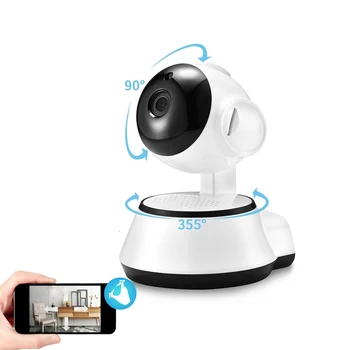 

Wireless Smart WiFi Camera Home Security IP Camera WI-FI Audio Record Surveillance Baby Monitor HD Mini CCTV Camera iCSee