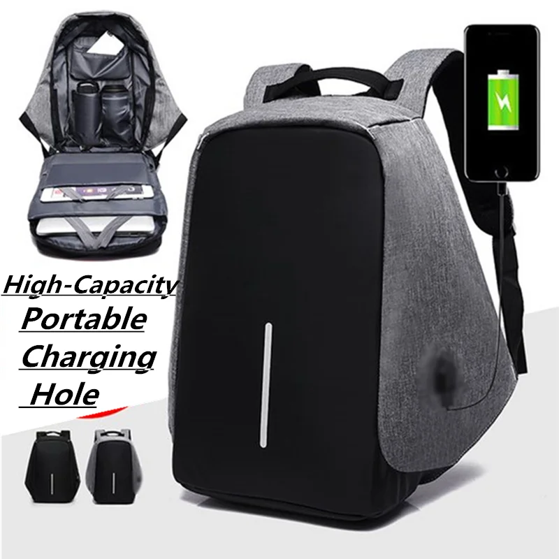 

Men's Backpack USB Security Travel Backpack Large Capacity Business Computer Backpack Student Backpack Women's Backpack knapsack