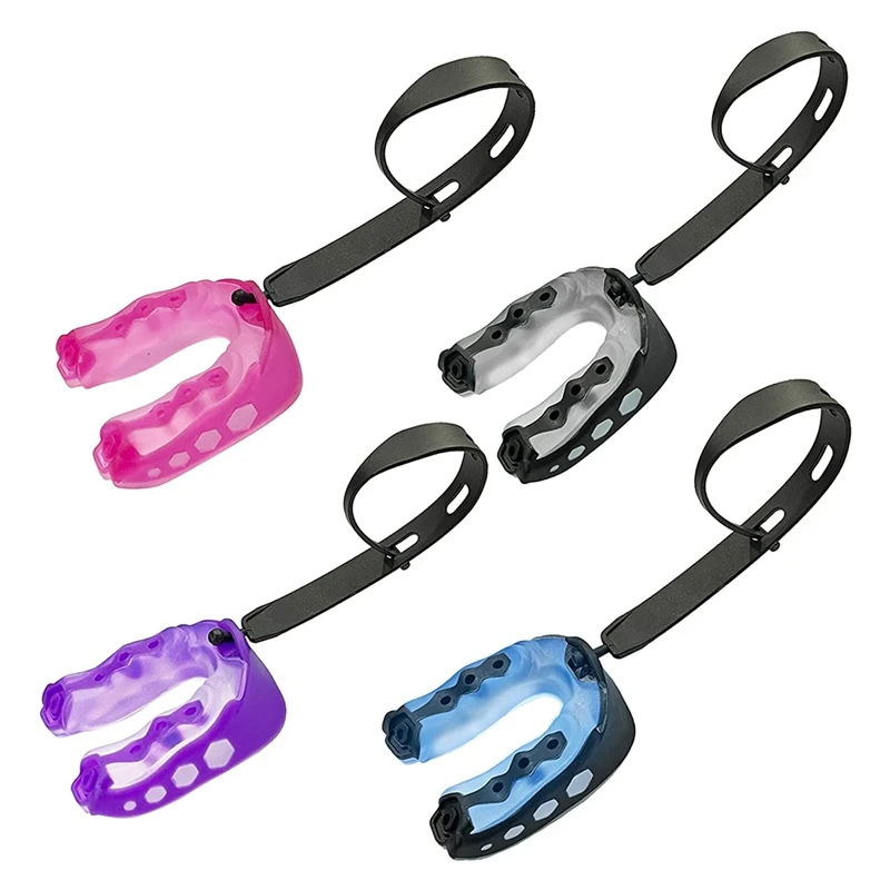 Sports Mouth Guard, 4 Pack Adults And Junior Mouthguard With Case For