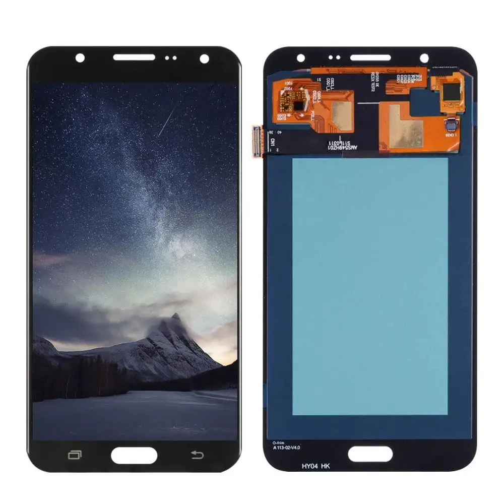 

100% Amoled 5.5" LCD For SAMSUNG Galaxy J7 2015 J700 LCD Display Touch Screen Digitizer Assembly J700F J700M J700H Replacement