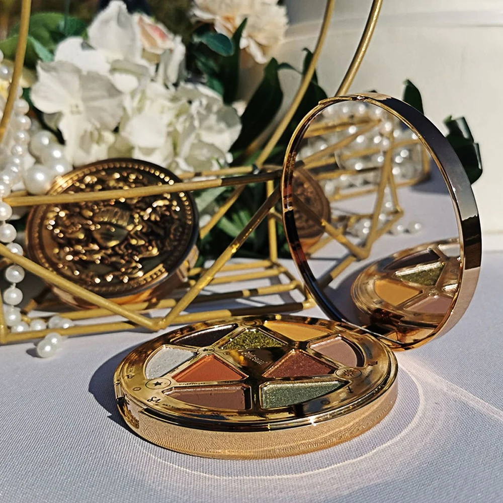 GUICAMI Matte Pearlescent Eye Shadow Waterproof Palette Easy to Color Eyeshadow Beauty Makeup Eye Cosmetic Lucky Coin Eyeshadow GUICAMI Matte Pearlescent Eye Shadow Waterproof Palette Easy to Color Eyeshadow Beauty Makeup Eye Cosmetic Lucky Coin Eyeshadow
