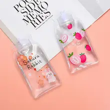 Мультяшная прозрачная грелка, портативная грелка для ног, бутылка для инъекций воды 1