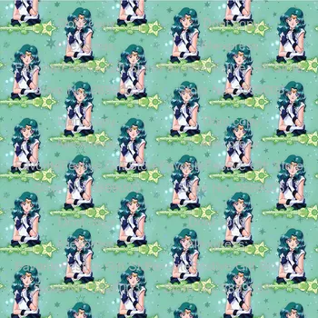 

Anime Sailor Moon Sticker Paster Cartoon Craft Decor Cosplay Costumes Prop Accessories Fabric For Patches Dress Home Textile DIY
