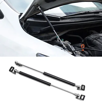

1 Pair Front Bonnet Trunk Stainless Steel Hydraulic Convenient Easy Install Hood Lift Support Shock Struts Car For Honda Fit